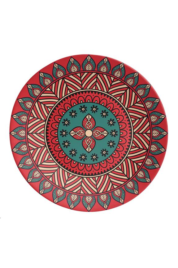 The Quirk India Geometric Passion Decorative Wall Plate
