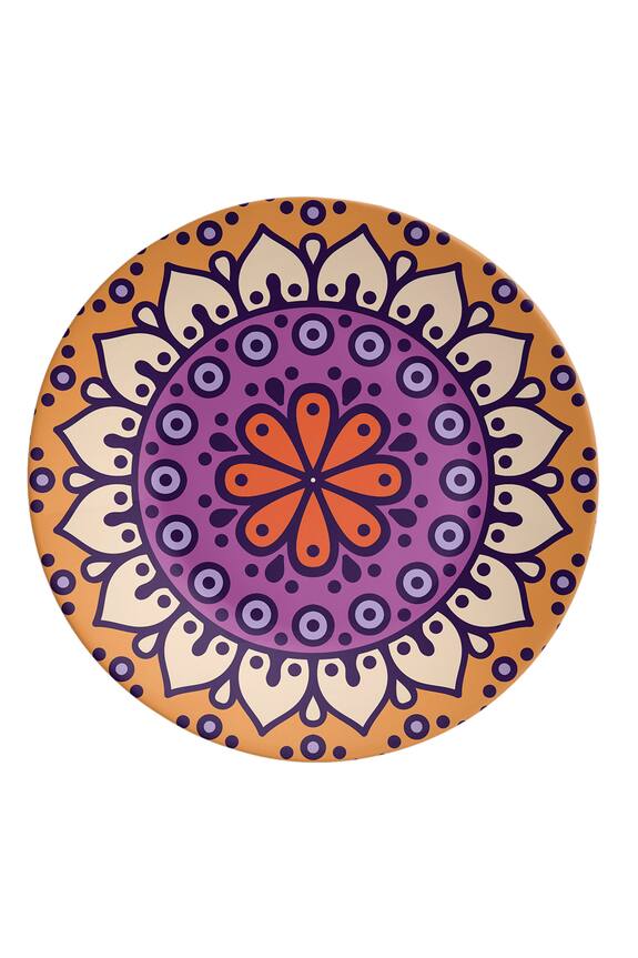 The Quirk India Divine Abstract Decorative Wall Plate