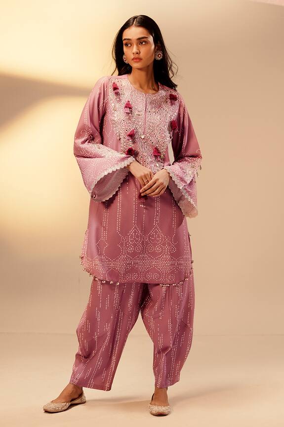 Inej Embroidered Kurta & Salwar Set