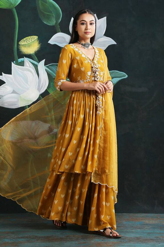 Rekha Agra Printed Kurta Set