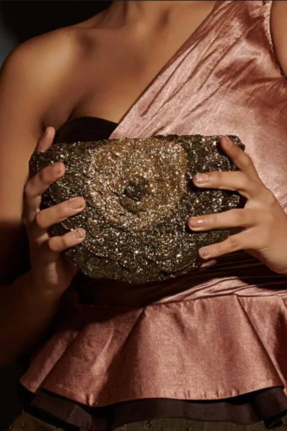 Doux Amour Coco Rose Embellished Sling Bag