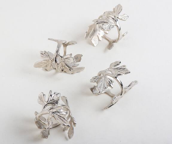 Rural Theory Herb Napkin Ring (Set of 4)