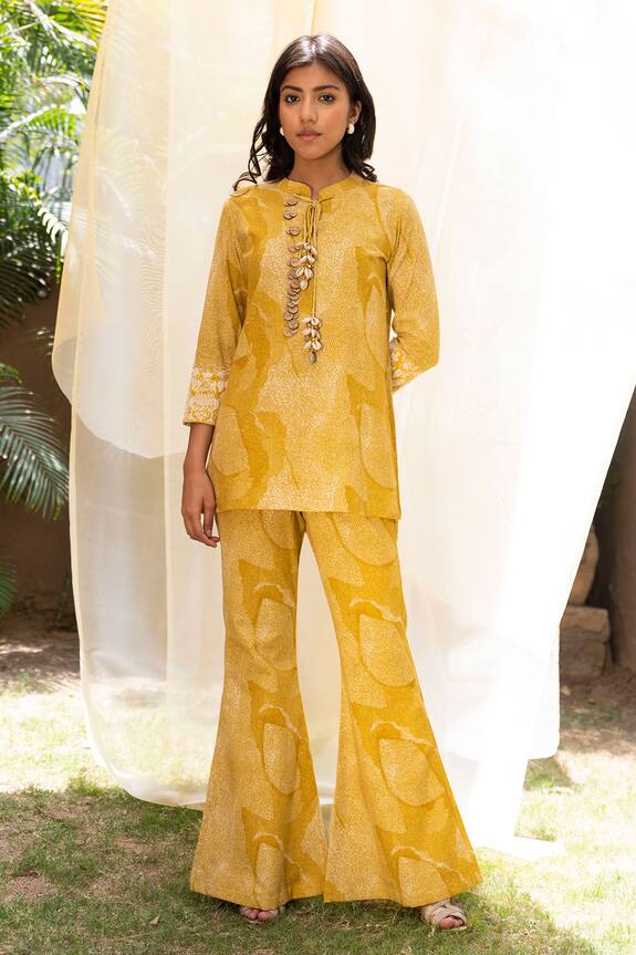 Inej Embroidered Tunic with Pants