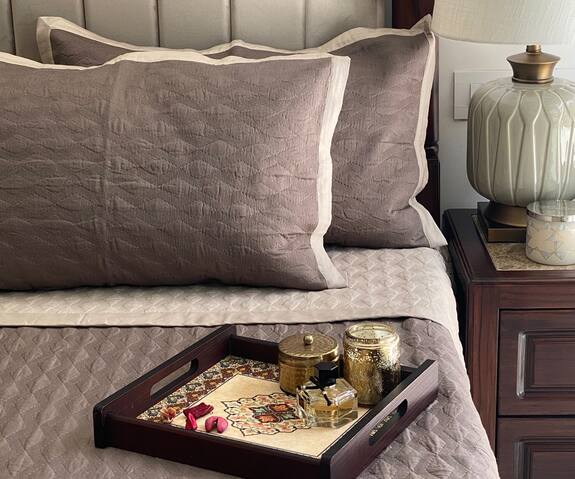Sadyaska Quilted Reversible Bedsheet Set