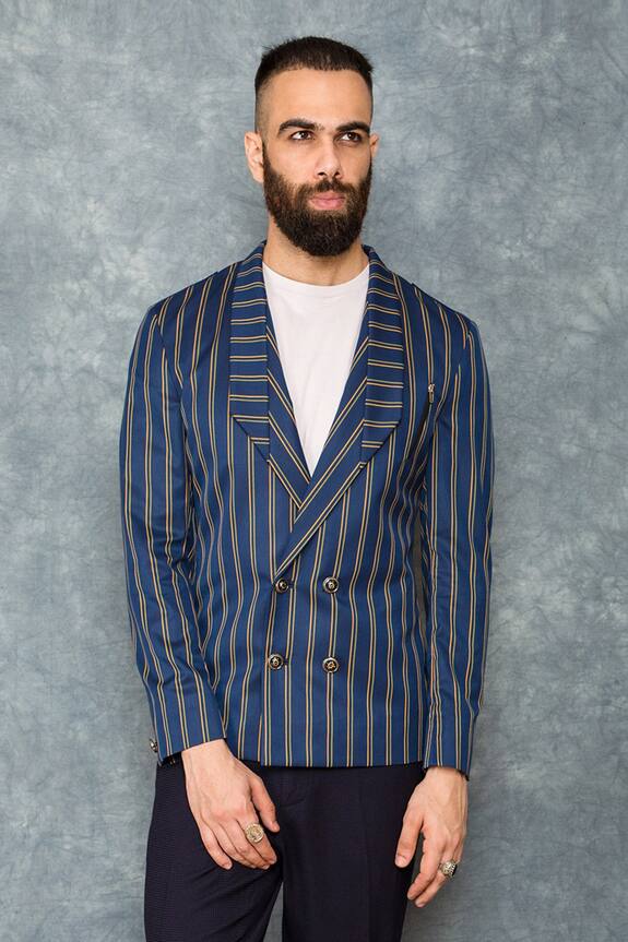 Sarab Khanijou Striped Blazer
