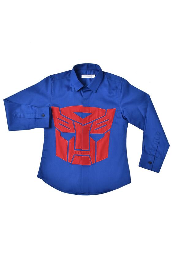 Partykles Autobots Embroidered Shirt