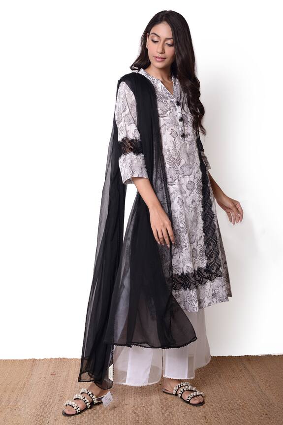 Sage Saga Chiffon Dupatta