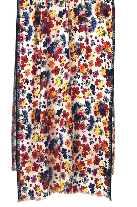 Pashma Cashmere Floral Print Scarf