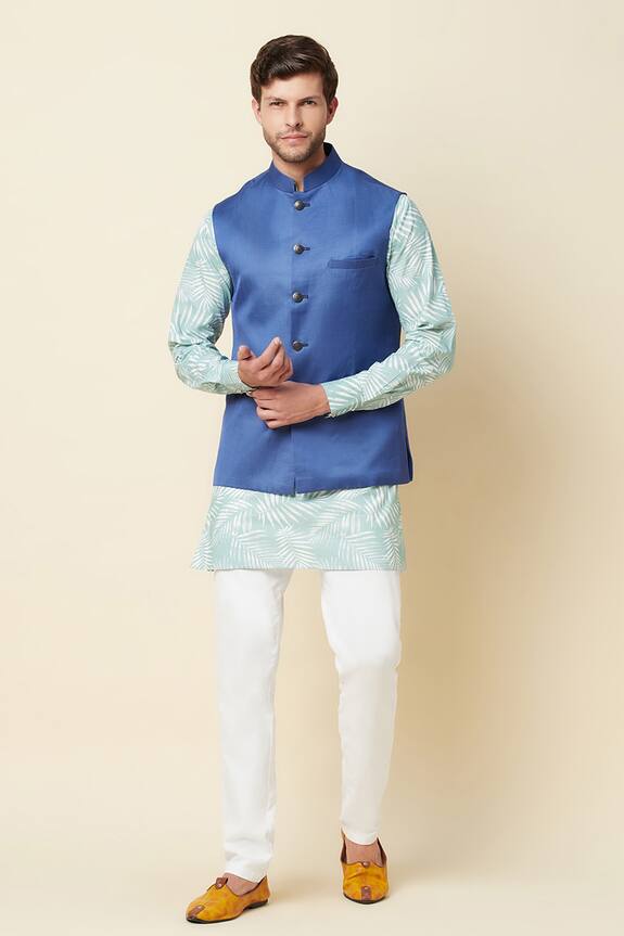 Spring Break Cotton Bundi & Kurta Set