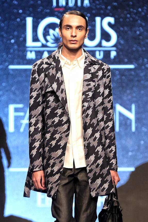 Countrymade Printed Double Breasted Jacket