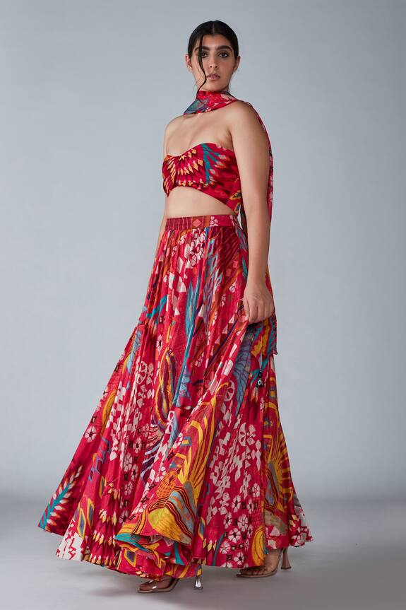 Saaksha & Kinni Printed Bustier
