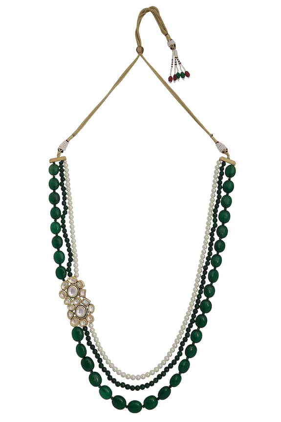 Gewels by Mona Layered Kundan Necklace 2