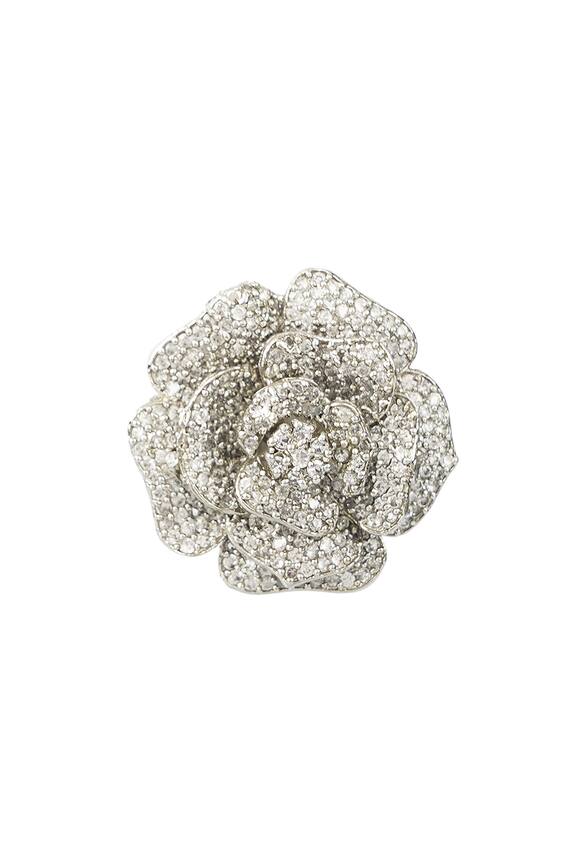 Auraa Trends Floral Crystal Studs 5