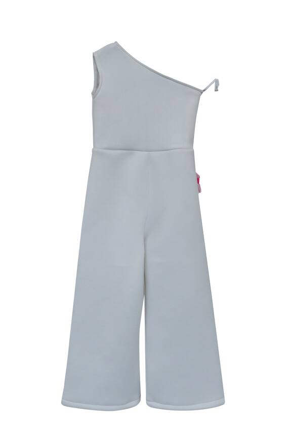 kids white jumpsuit