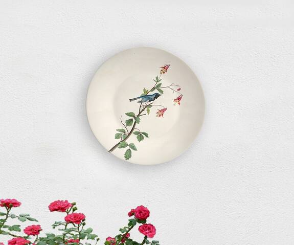 The Quirk India Indian Bird Of Paradise Decorative Wall Plate 1
