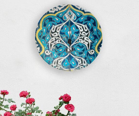 The Quirk India Ancient Turkish Dash Art Decorative Wall Plate 0