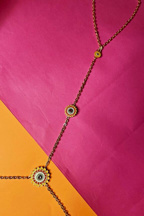 And Also Sunflower Multi-wear Body Chain 1