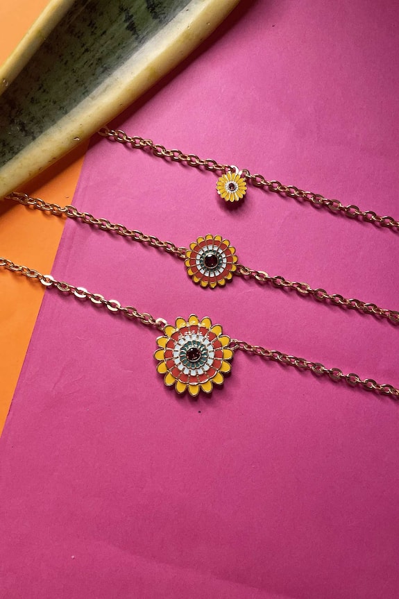 And Also Sunflower Multi-wear Body Chain 3