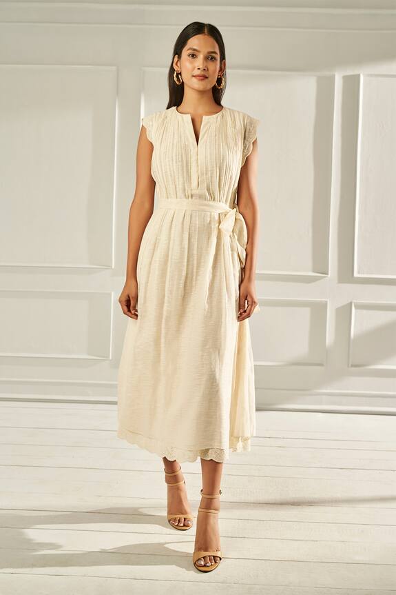 Anita Dongre Zoey Cotton Silk Dress 1