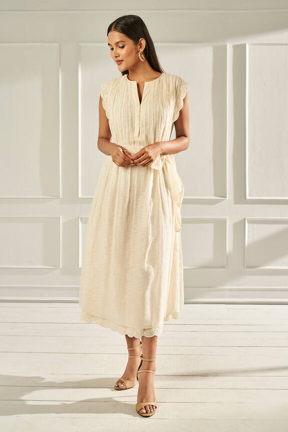 Anita Dongre Zoey Cotton Silk Dress 5