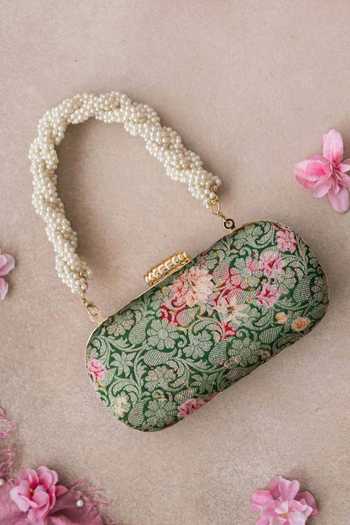 FLOWER PRINT CLUTCH main image 1