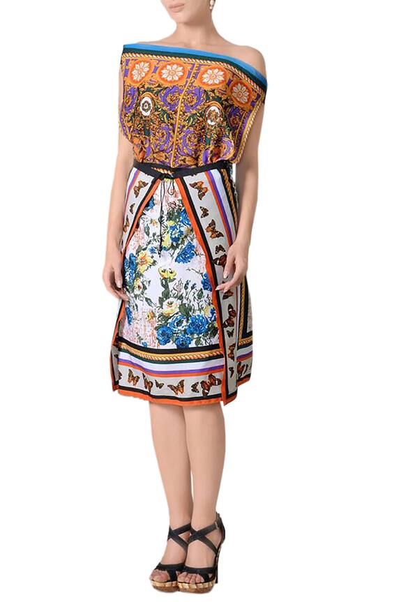 Tanieya Khanuja Multi Color Printed Dress 1