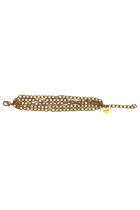 Aaree Accessories Multi Layered Cable Chain Bracelet 1