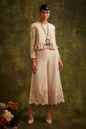 Pearl Chanderi Top main image 0