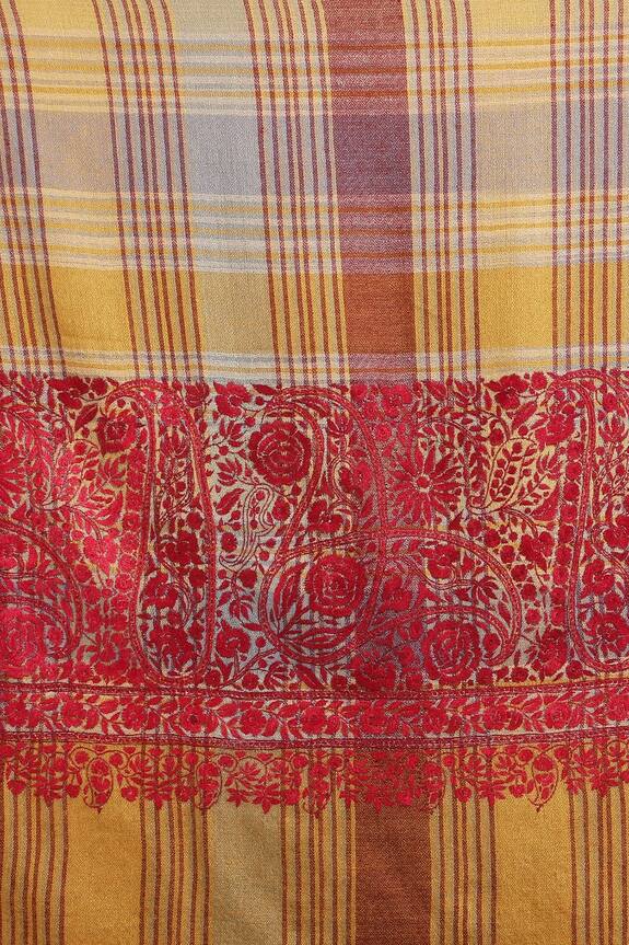 Dusala Shawls Multi Color Handwoven Pashmina Shawl 4