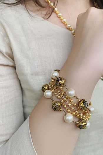 Buy HeerHouse Of Jewellery Suvarna Bracelet Online Aza Fashions