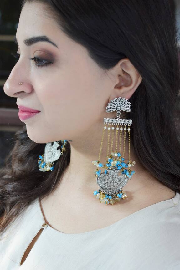 Heer-House Of Jewellery Shyama Kundal Dangler Earrings 0
