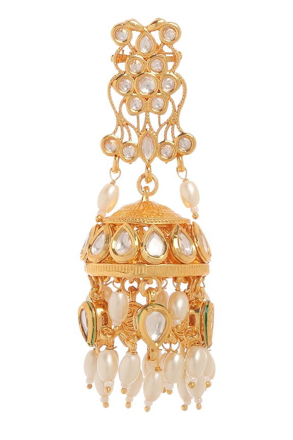 Minaki Kundan Necklace Jewellery Set 5