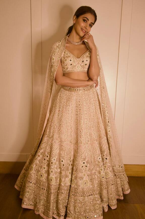 arpita mehta pink lehenga