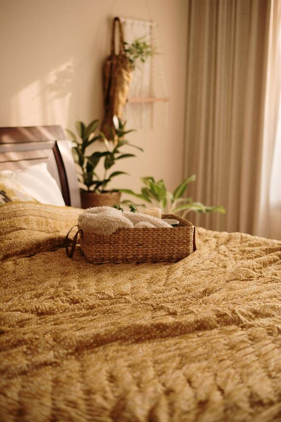 Raamae Zaal Block Print Quilt 0
