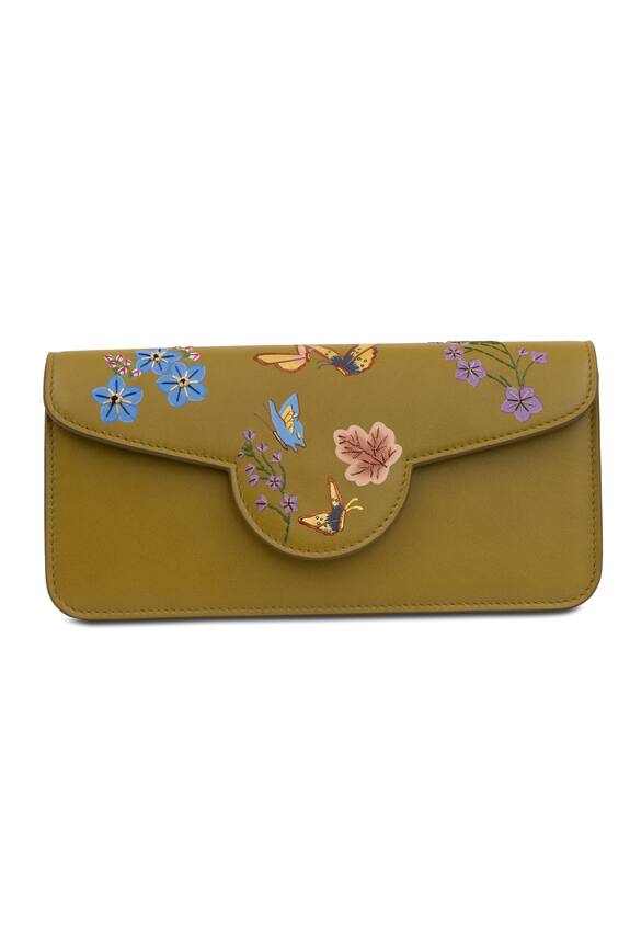 Aranyani Hand Painted Clutch With Sling 1