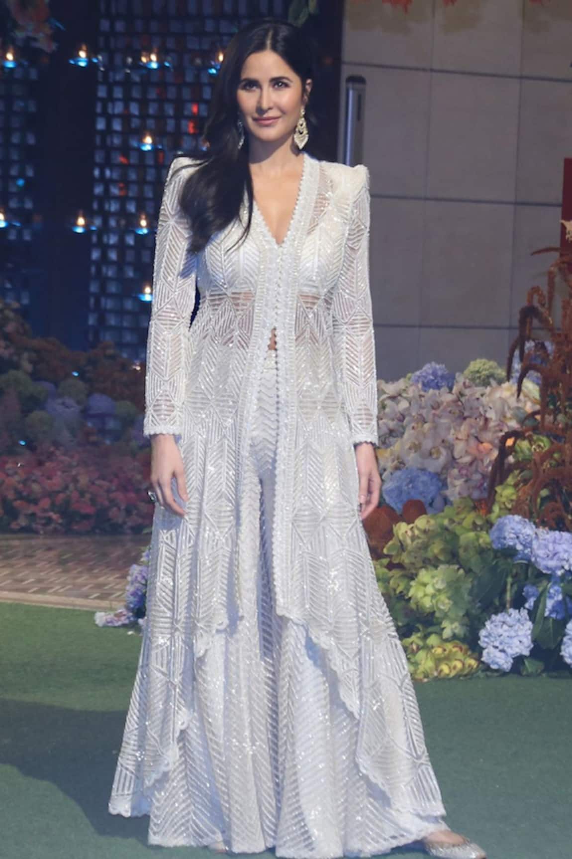Katrina Kaif's red Anamika Khanna skirt set is a breezy alternative for  heavy lehengas | Vogue India | Wedding Wardrobe