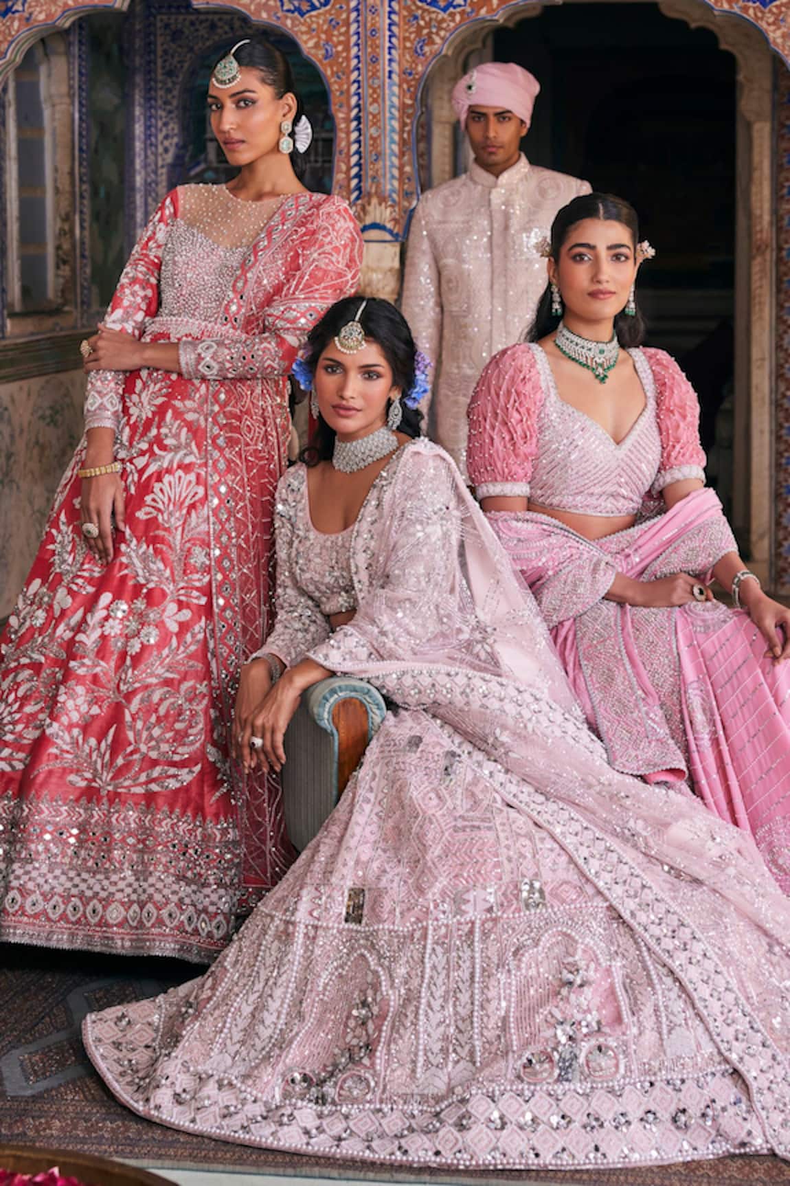 Reception Lehenga for Bride Online | Maharani Designer Boutique