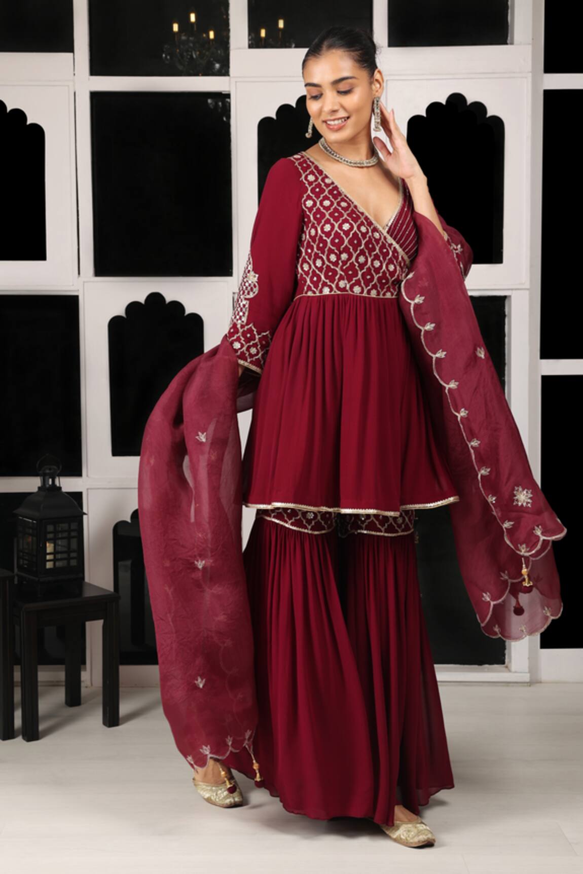 Women's Frock Style Suits Online: Ethnic Frock Style Salwar Kameez