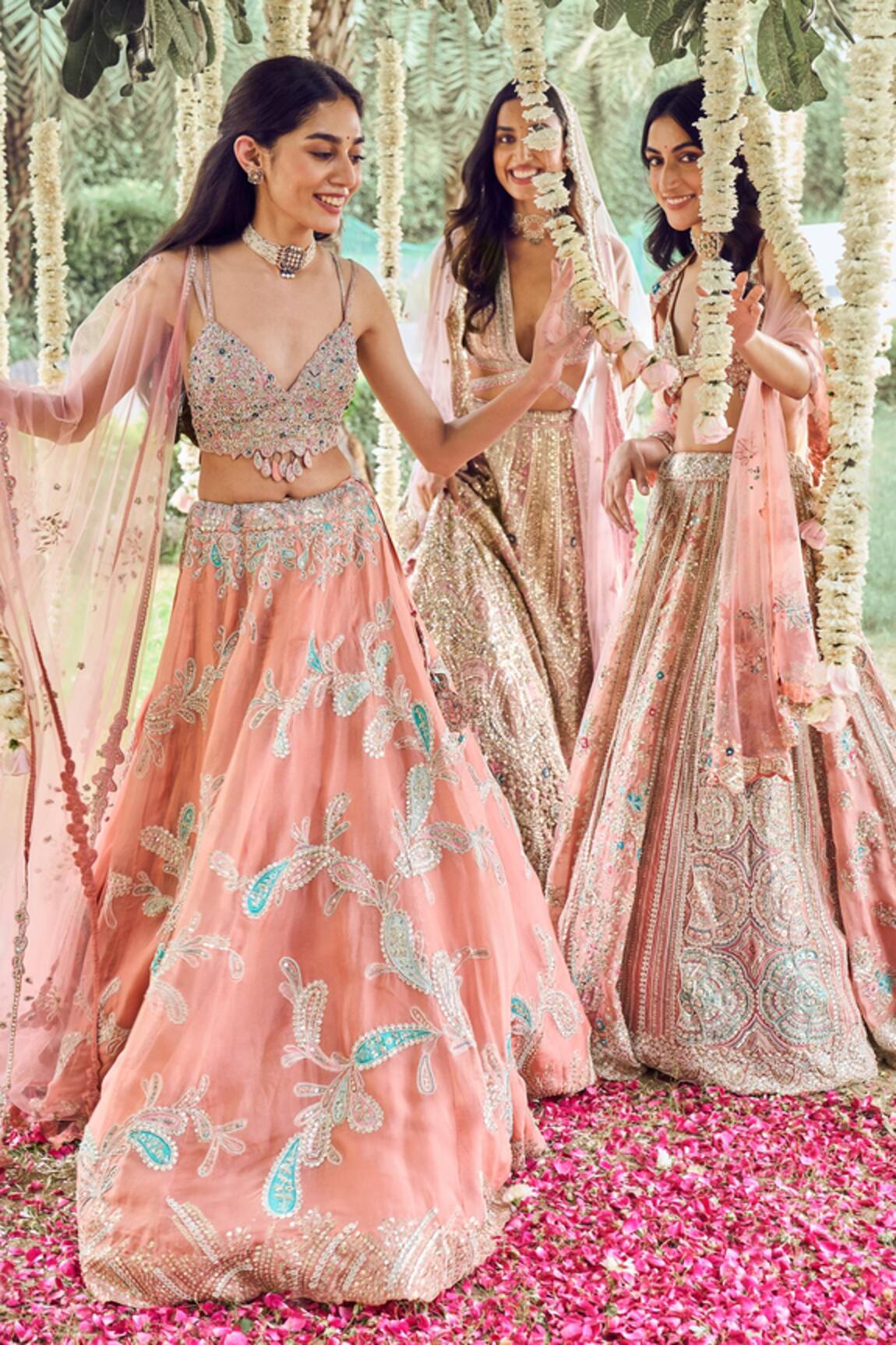 Buy House of Musafir Embellished Lehenga Set Online | Aza Fashions | Indian  outfits lehenga, Embellished blouse, Best african dresses