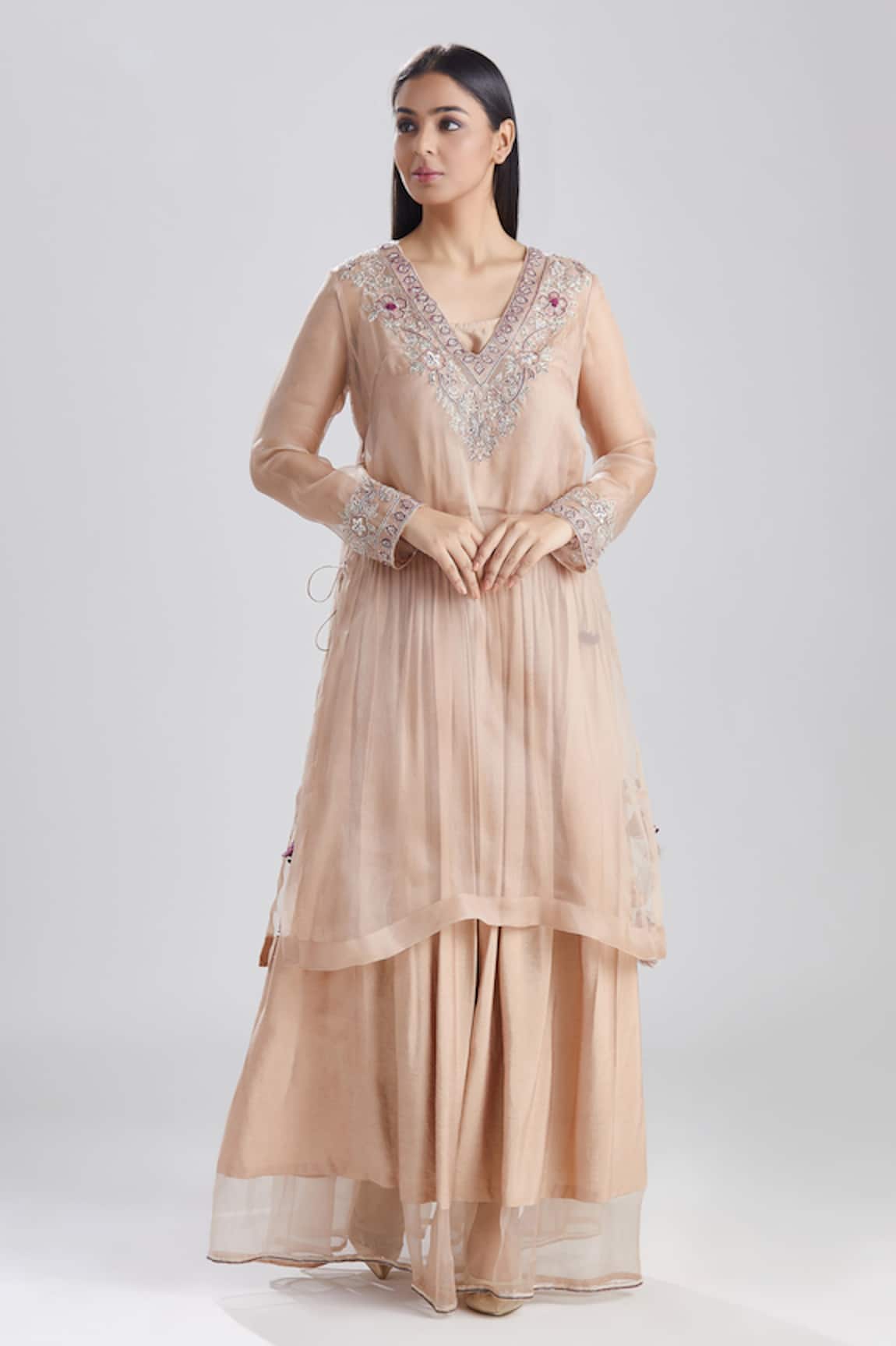 Megha Bansal Nayantara Kurta Skirt Set