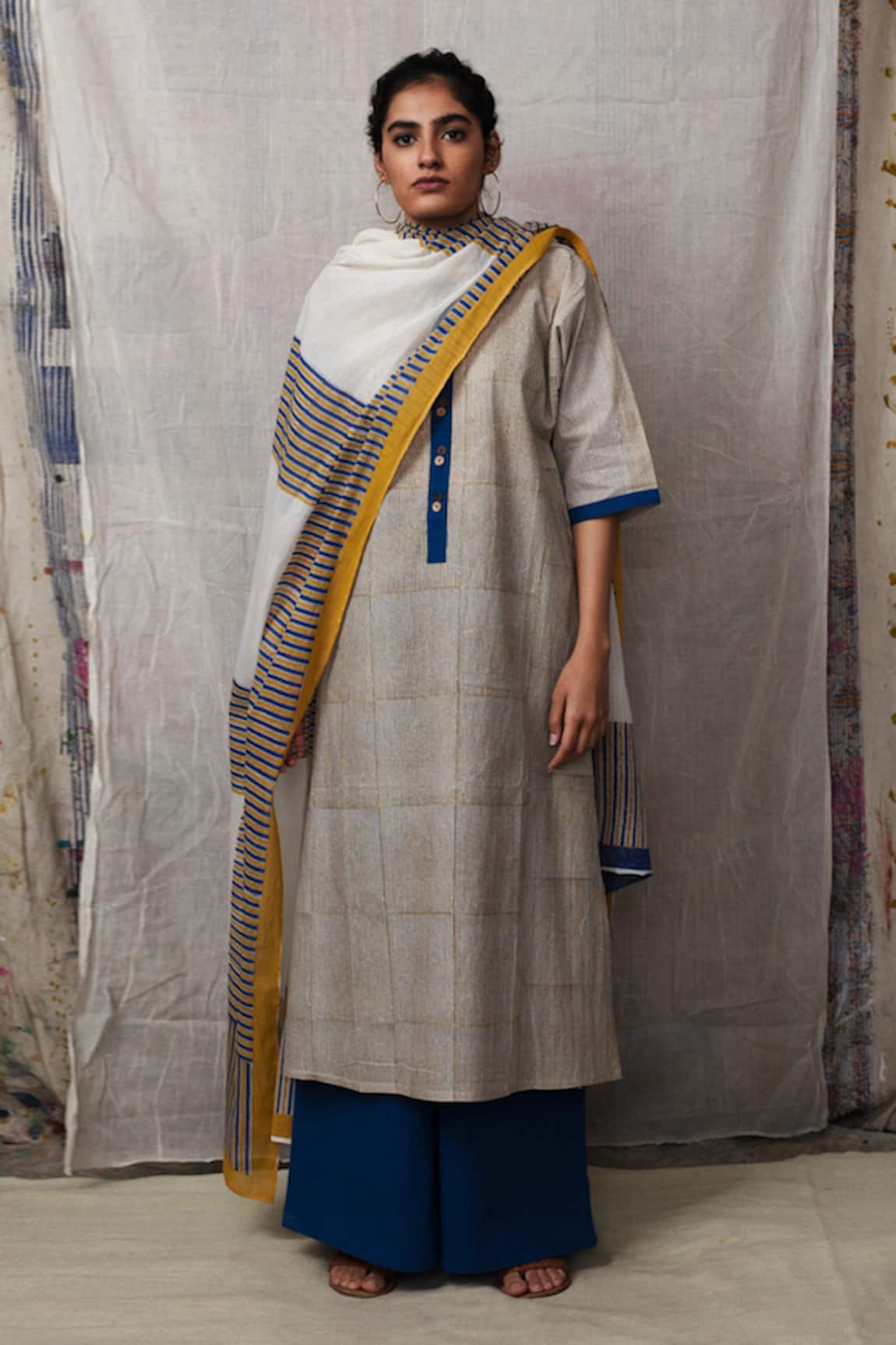 Banana Labs Cotton Printed Kurta Set 