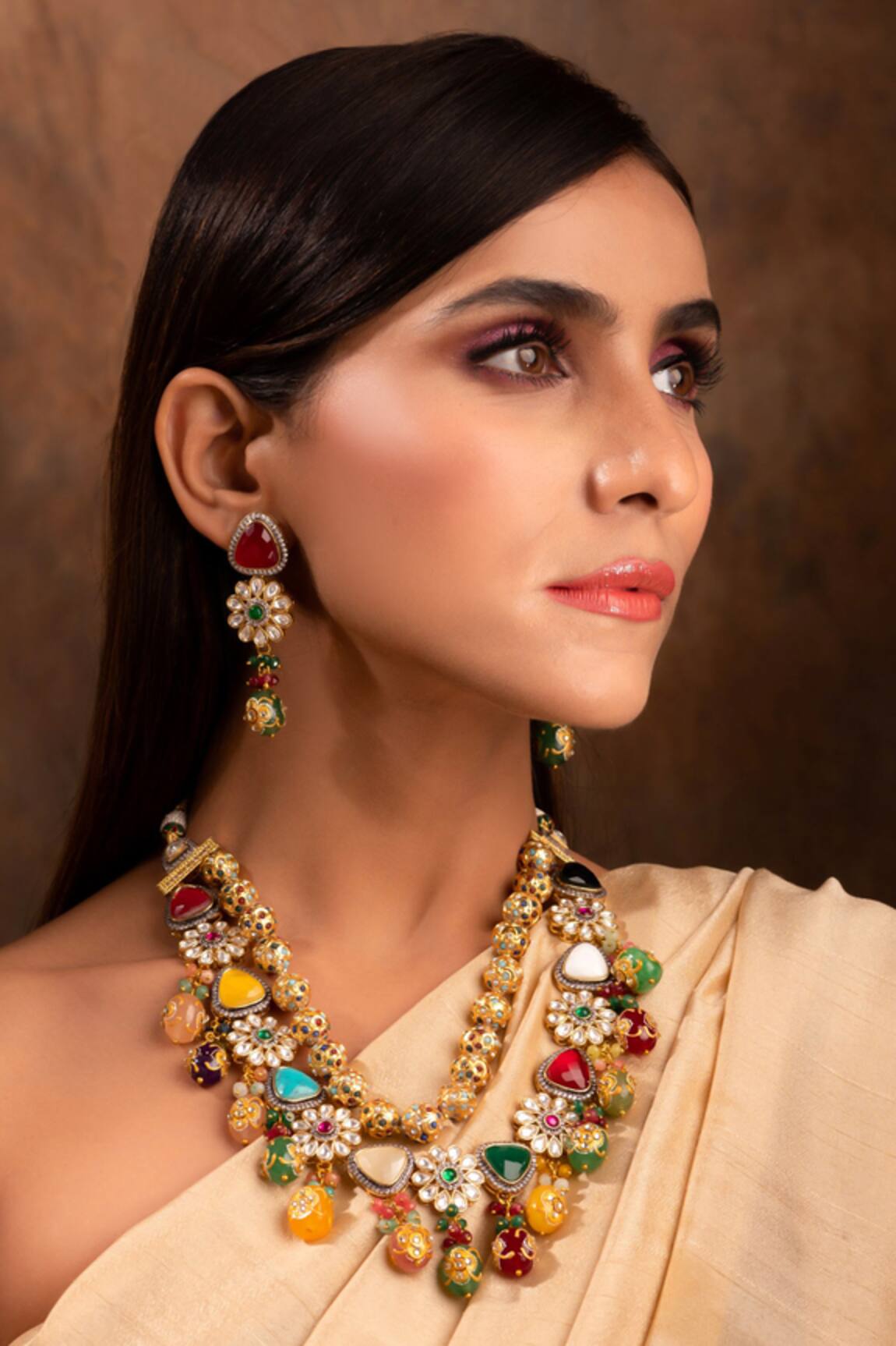 Ishhaara Layered Necklace Set 