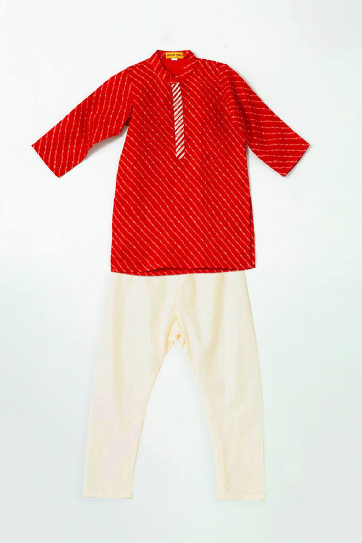 Shruti Jalan Stripe Pattern Kurta Set