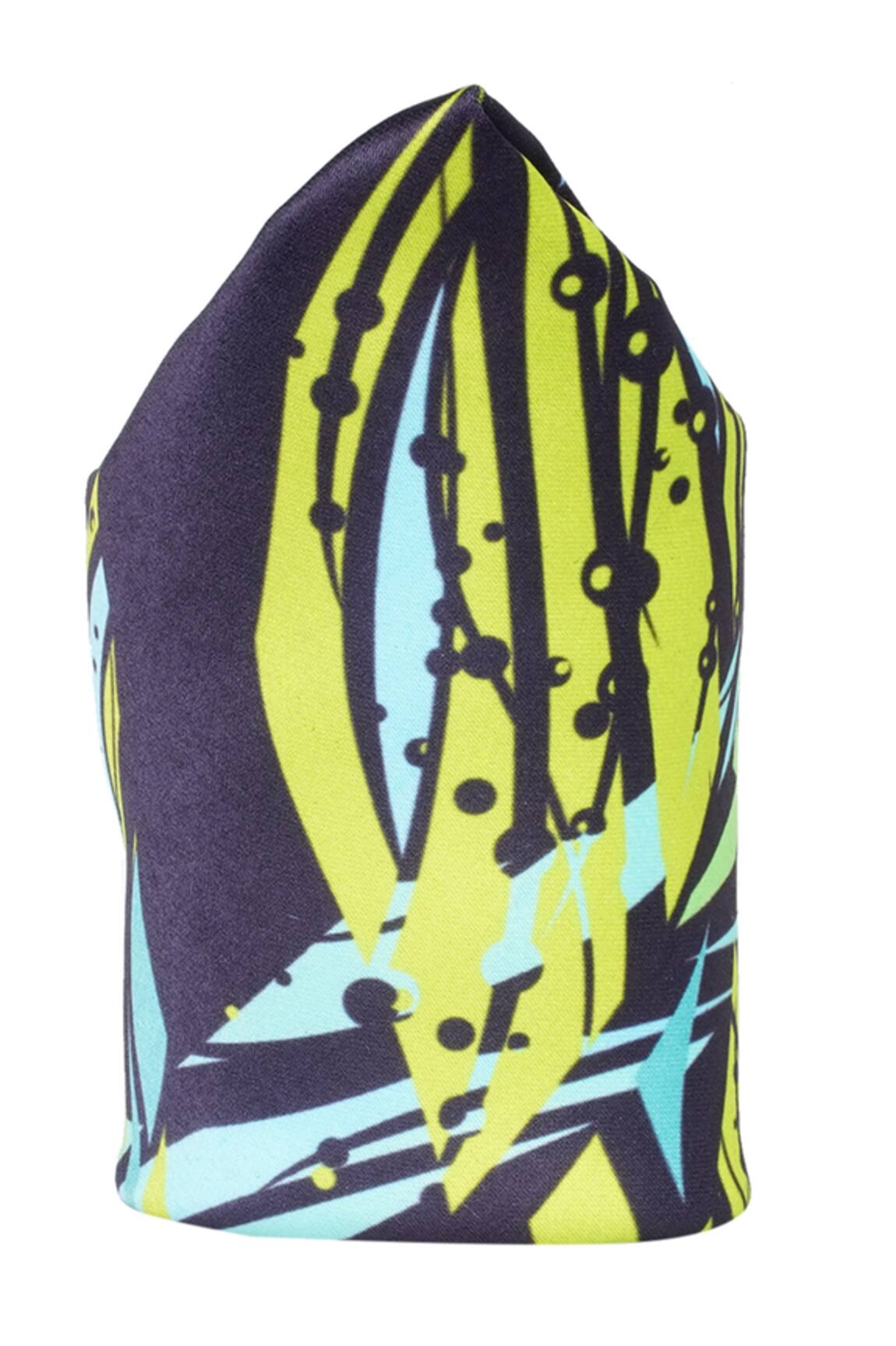 Tossido Abstract Print Pocket Square