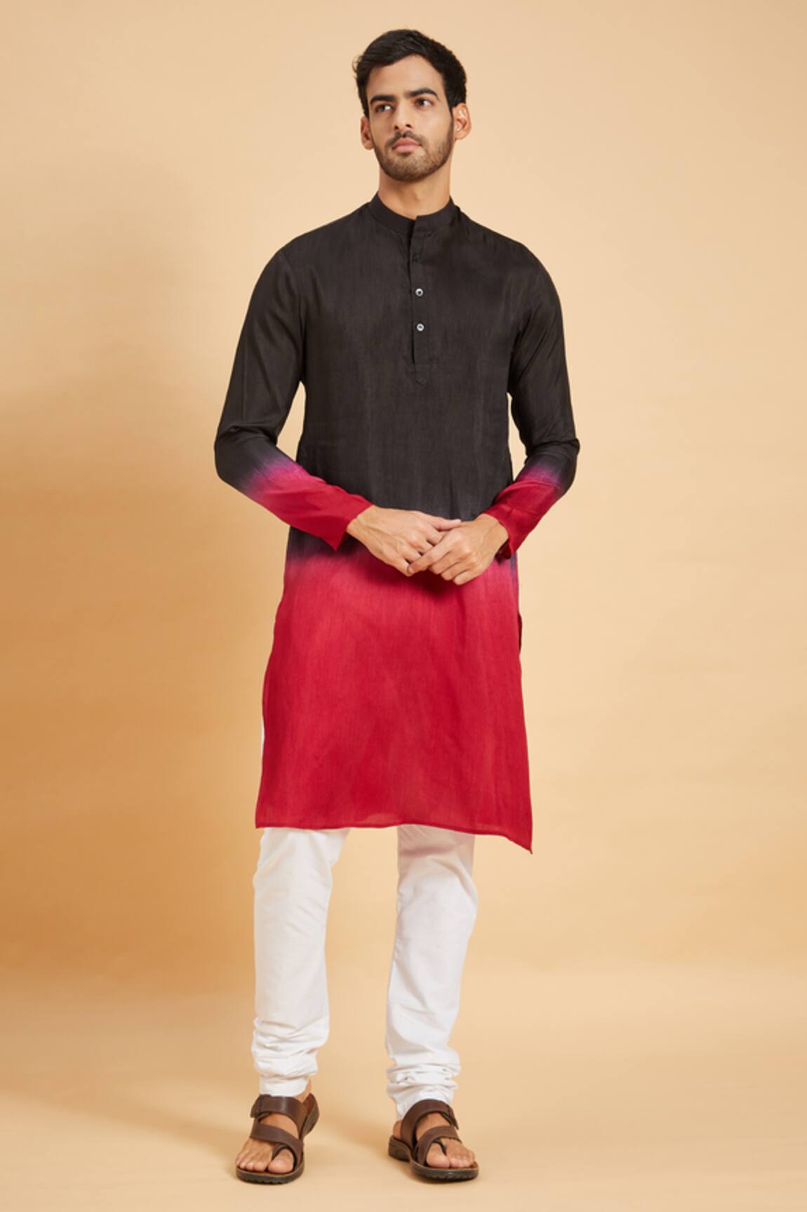 Hilo Design Ombre Kurta & Pant Set 