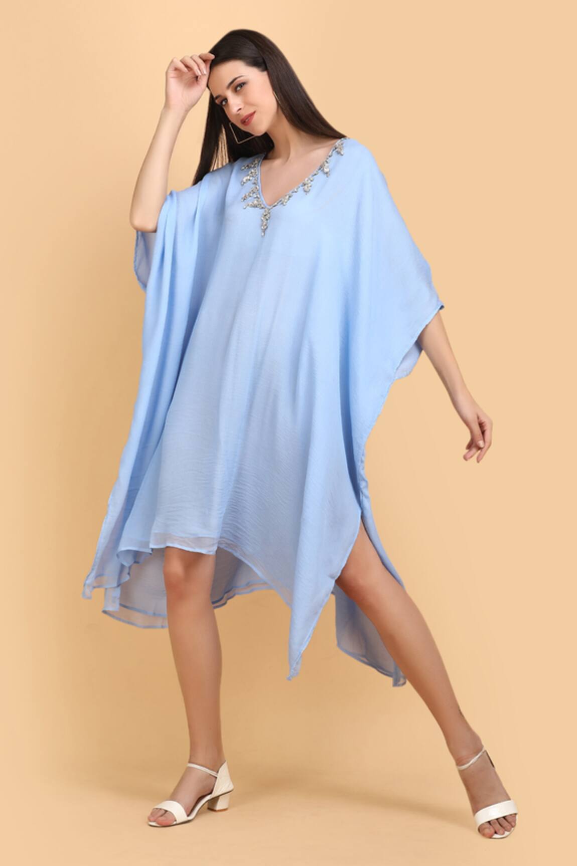 Label Ivish Embroidered Kaftan