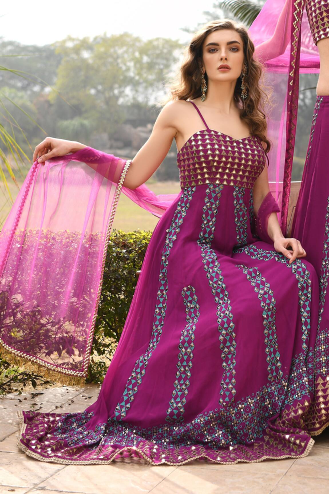 Pooja Rajgarhia Gupta Embroidered Anarkali