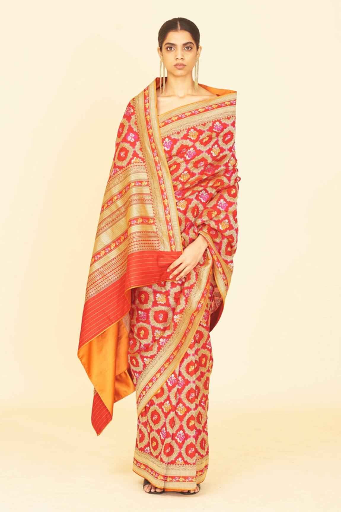 Ekaya Banarasi Kadwa Saree