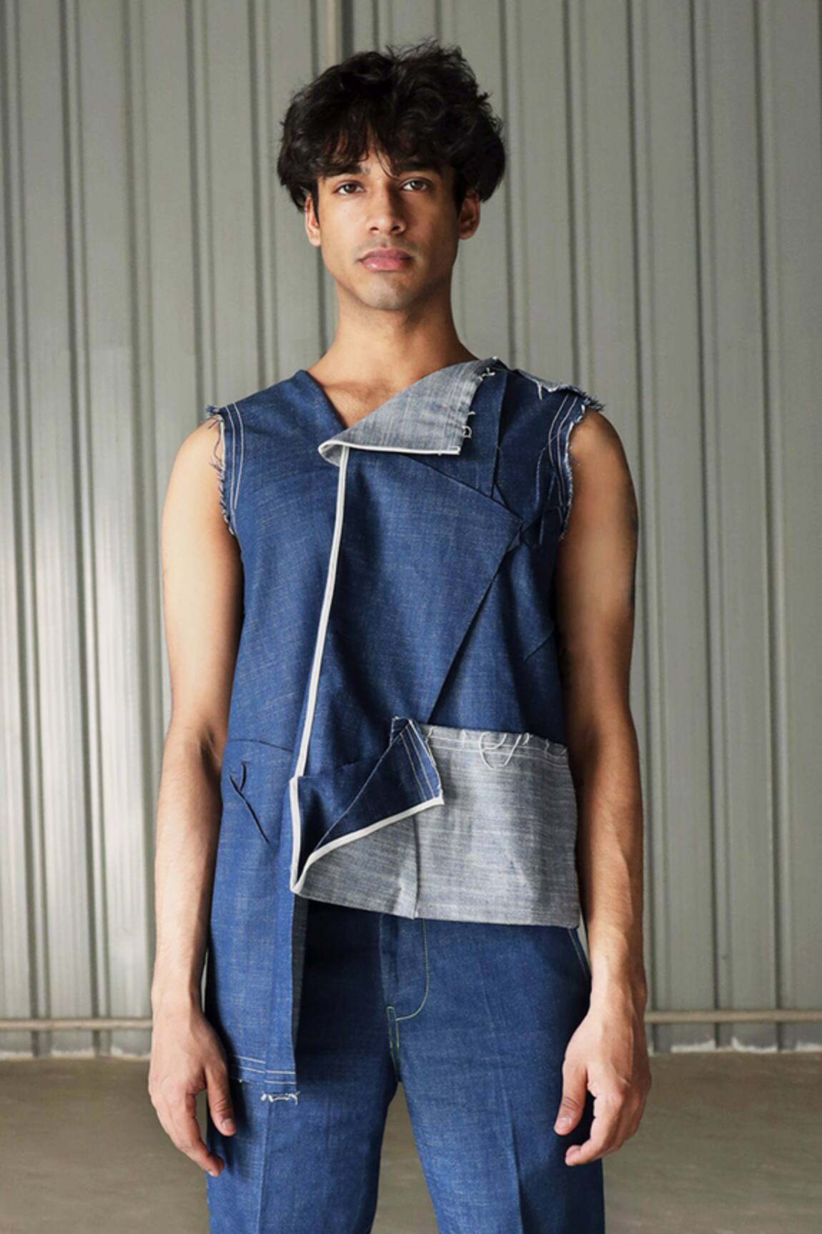 Leh Studios Canvas Denim Jacket 