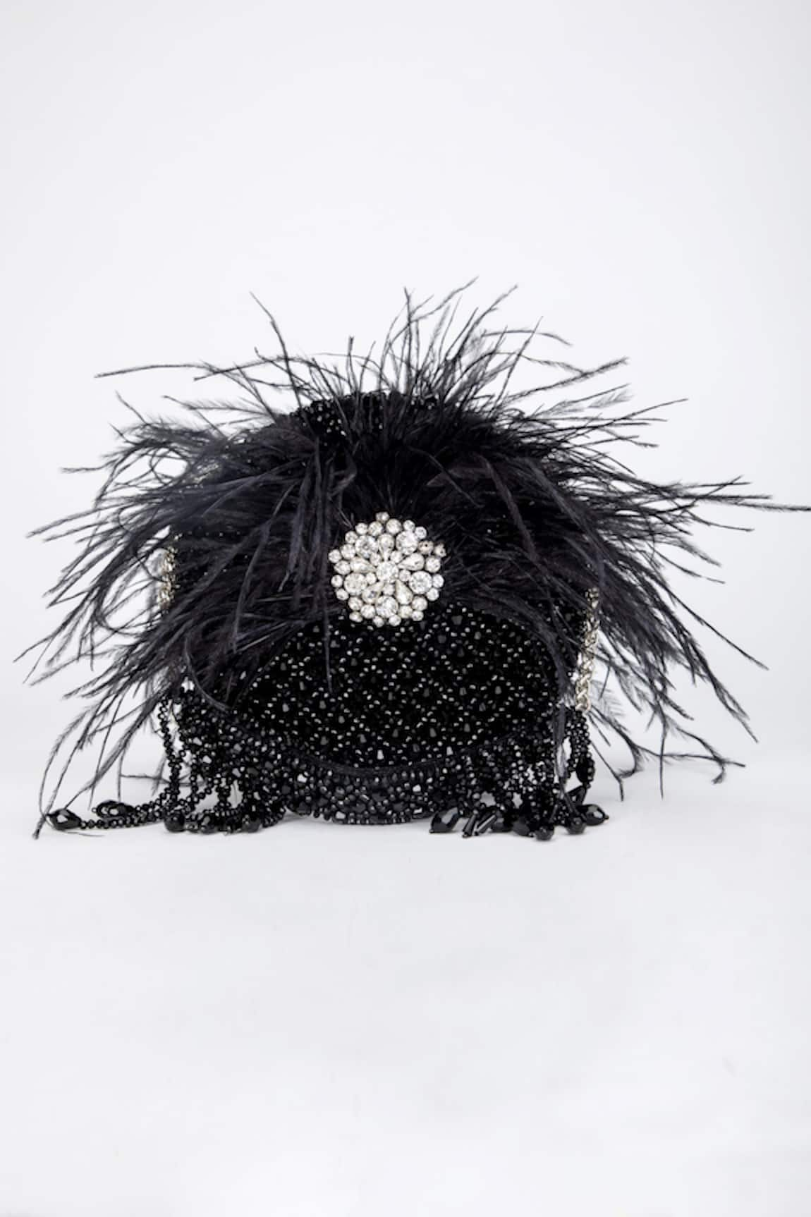 EENA Alani Crystal Embellished Clutch